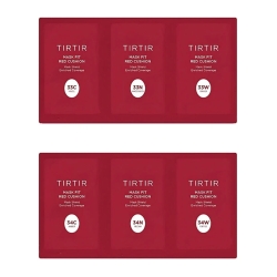 TIRTIR - Mask Fit Red Cushion 6 Shade Trial Kit (33C/33N/33W,34C/34N/34W)