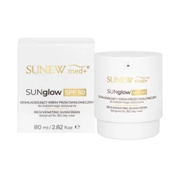 SUNEWMED+ SUNGLOW SPF50 ODMŁADZAJĄCY KREM PRZECIWSŁONECZNY 80ml