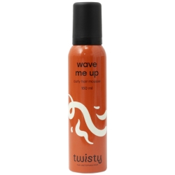 Twisty, Wave me up curly hair mousse, Wave me up pianka do włosów kręconych 150ml