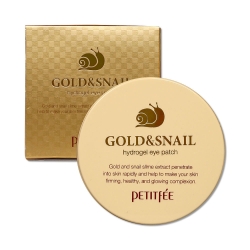 Petitfee Gold & Snail Hydrogel eye patch 60 szt