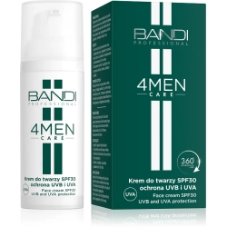 Bandi 4MEN Care 30 SPF Krem ochrona UV do twarzy dzień i noc 50 ml