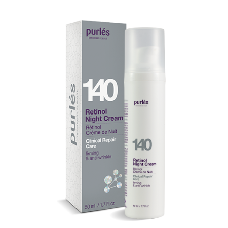 Purles 140 -5% Krem z Retinolem na Noc 0,5% 50ml