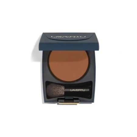 LAVERTU Terre de Soleil Puder Ziemia Słoneczna nr2+ +Pędzelek