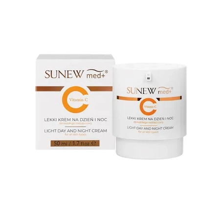 SUNEW MED+ LEKKI KREM Z WITAMINĄ C DZIEŃ/NOC