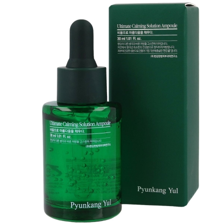 Pyunkang yul Ultimate Calming Solution Ample 30ml - serum do twarzy o działniu kojącym i łagodzącym
