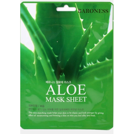 BARONESS Maska w płachcie z ekstraktem z aloesu 21g