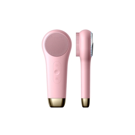 BAFFS Szczoteczka soniczna do twarzy z funkcją fototerapii pudrowo różowa