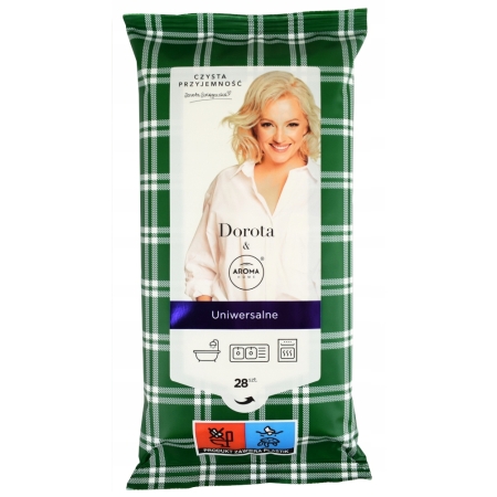 Aroma Home Dorota Uniwersalne Nawilżane Chusteczki 28szt