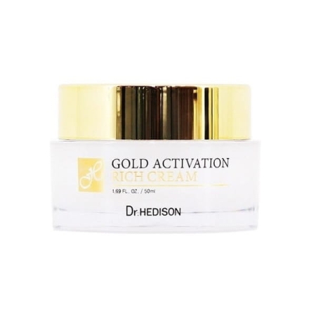 Dr.HEDISON Gold Activation Krem do Twarzy z 24k Złotem 50 ml