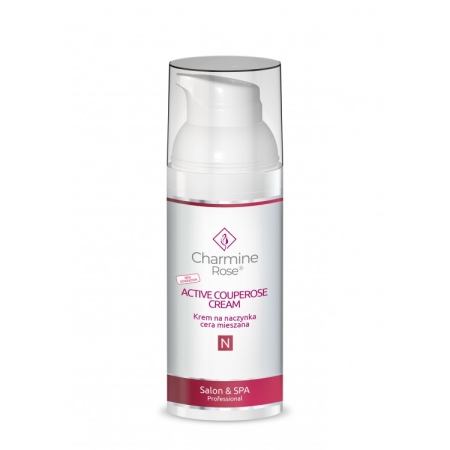 Charmine Rose ACTIVE COUPEROSE KREM NA NACZYNKA CERA MIESZANA 50 ml
