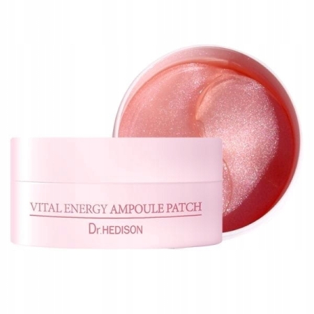 Dr.HEDISON Hydrożelowe płatki pod oczy odmładzające rozjaśniające 60szt