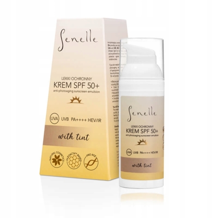 Senellelekki krem z pigmentem 50 SPF na dzień 50 ml