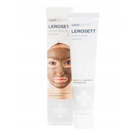 SWEDERM LEROSETT MASKA OCZYSZCZAJĄCA DO TWARZY 70g