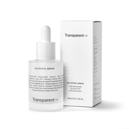 TRANSPARENT LAB OIL PATROL SERUM MATUJĄCE DO SKÓRY TŁUSTEJ I MIESZANEJ 30ml