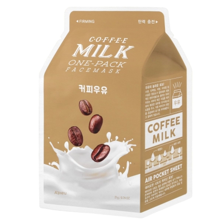 Apieu Milk One Pack #Coffee Milk 1ea - maseczka do twarzy o działaniu odżywczo-nawilżającym