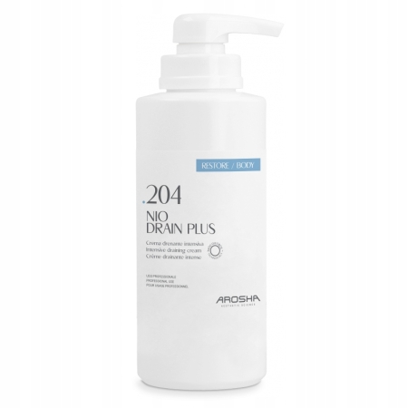 Arosha .204 DRAIN PLUS Krem intensywnie drenujący 500ML
