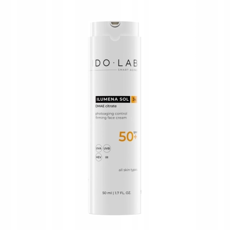 IDO LAB ILUMENA SOL SPF 50+ ochronno-przeciwzmarszczkowy krem z DMAE 3% 50ml
