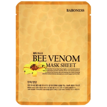 BARONESS Maska w płachcie z jadem pszczelim 21g