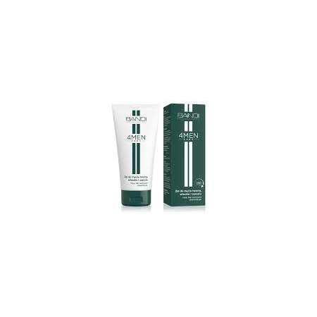 BANDI 4MEN Care Żel do mycia twarzy, włosów i zarostu 150ml