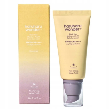 Haruharu WONDER Black Rice Moisture Airyfit Daily Sunscreen SPF50+/PA++++
