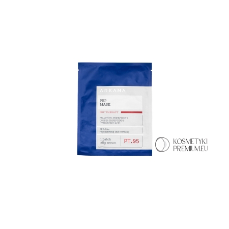 Arkana Maska z efektem PRP w płacie 1szt