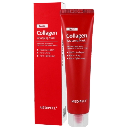 MEDI-PEEL - Red Lacto Collagen Wrapping Mask, regenerująca maska do twarzy 70ml