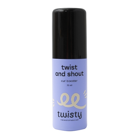 Twisty, Twist and shout, Booster do układania włosów kręconych, 75ml