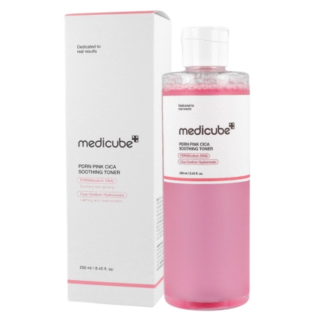 Medicube - PDRN Pink Cica Soothing Toner, 250 ml - kojący tonik do twarzy