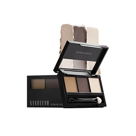 Nanobrow Eyebrow Powder Kit Light paleta do stylizacji brwi 4 g