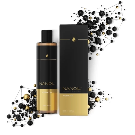 NANOIL MICELARNY SZAMPON Z KERATYNĄ 300ml