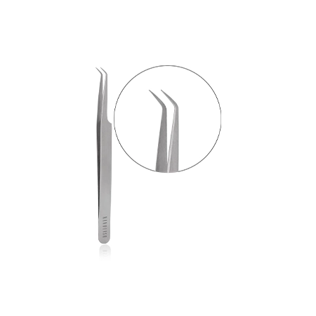 Nanolash Eyelash Tweezers L Shape profesjonalna pęseta do przedłużania