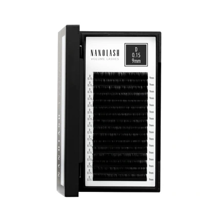 Nanolash Sztuczne rzęsy do przedłużania 0.07 skręt C 10mm 16 pasków