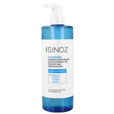 Sinoz - Hydrapro Intense Moisturizing Face Cleansing Gel for Dry & Sensitive Skin, 400ml