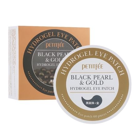 Petitfee Black Pearl & Gold Hydrogel Eye Patch 60 szt