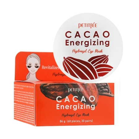 PETITFEE Cacao Energizing Hydrogel Eye Mask 84g - 60szt.