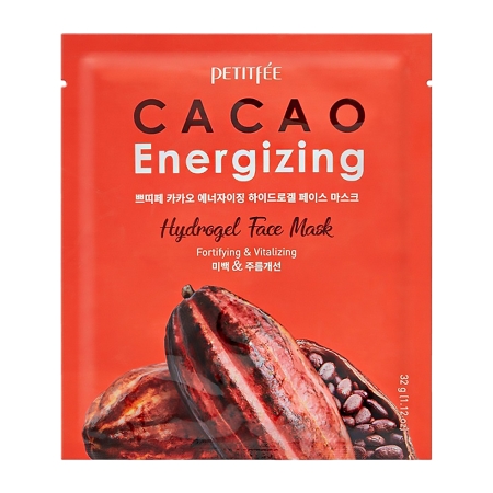 Petitfee Cacao Energizing Hydrogel Face Mask 32gr