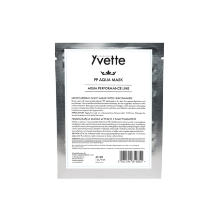 Odmładzająca mYvette Nawilżająca maska w płacie z niacynamidem – PP Aqua Mask 1sztaska w płacie- Age Control Mask 1 szt.