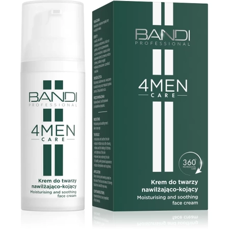 Bandi 4MEN Krem do twarzy nawilżająco-kojący 50 ml