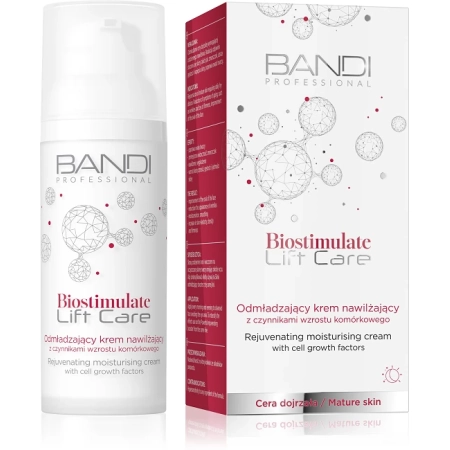 BANDI BIOSTIMULATE LIFT CARE Odmładzający krem nawilżający z czynnikami wzrostu komórkowego 50ml