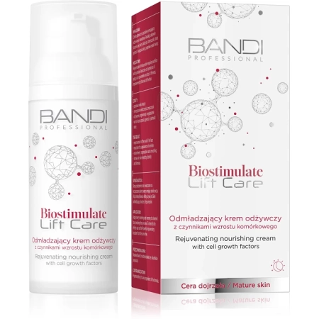 BANDI BIOSTIMULATE LIFT CARE Odmładzający krem odżywczy z czynnikami wzrostu komórkowego 50ml