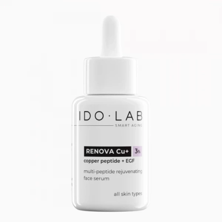 IdoLab RENOVA Cu+ odmładzające serum z peptydem miedziowym 0,5% 30ml