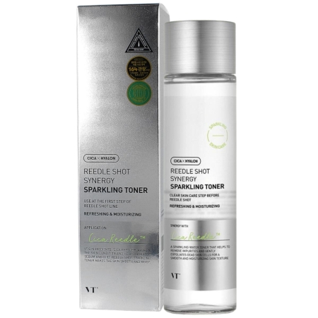 T Cosmetics Reedle Shot Synergy Sparkling Toner, 150ml - wygładzający tonik do twarzy z peptydami