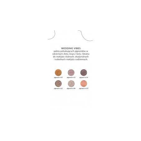 WEDDING VIBES - paleta z pigmentami ślubnymi